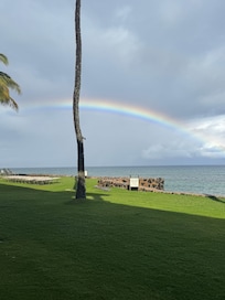 Rainbow after the morning rain