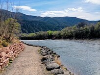 Colorado River at Two Rivers Park in Glenwood Springs