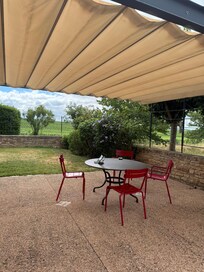 Private patio
