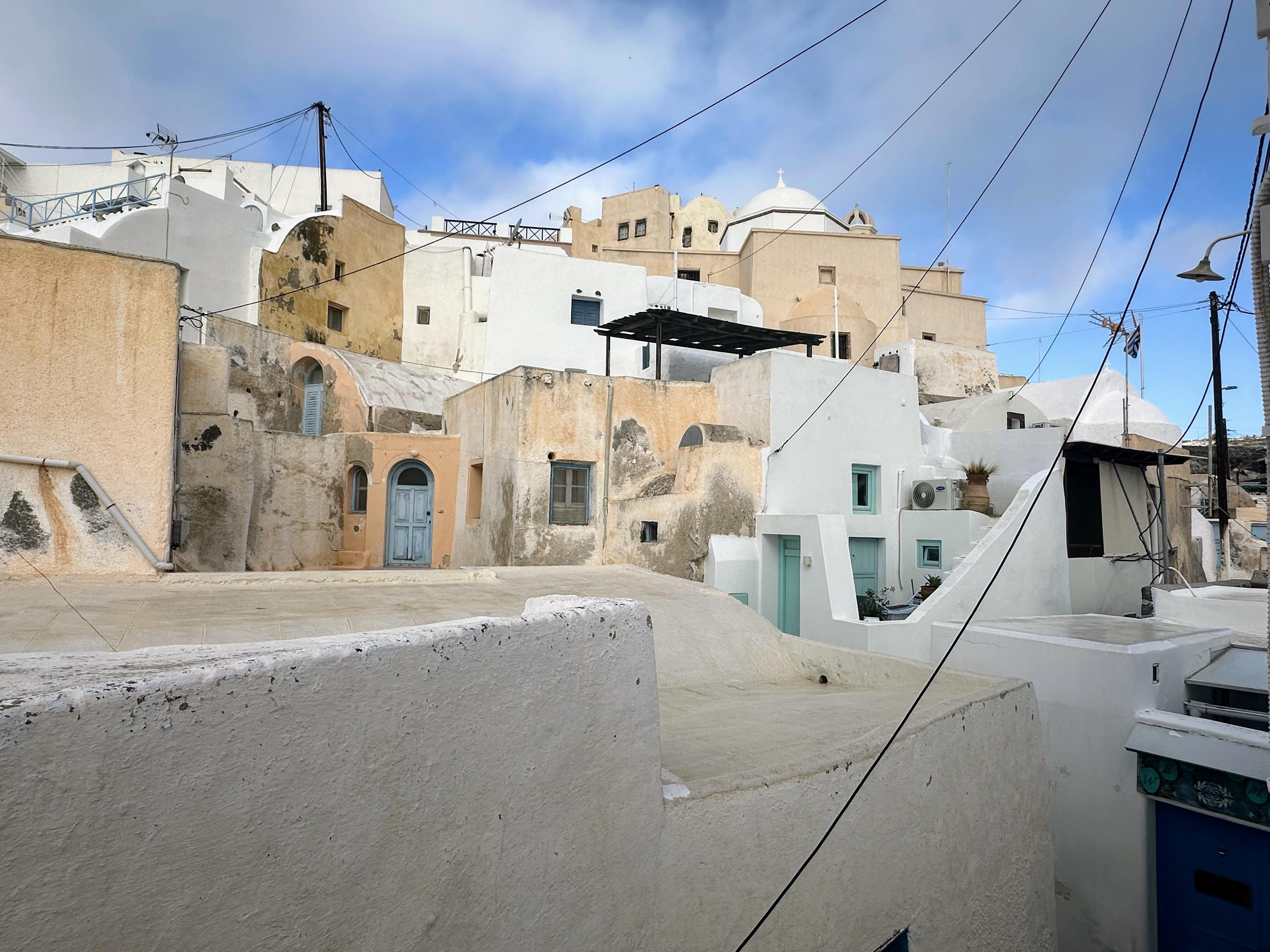 The view from the balcony