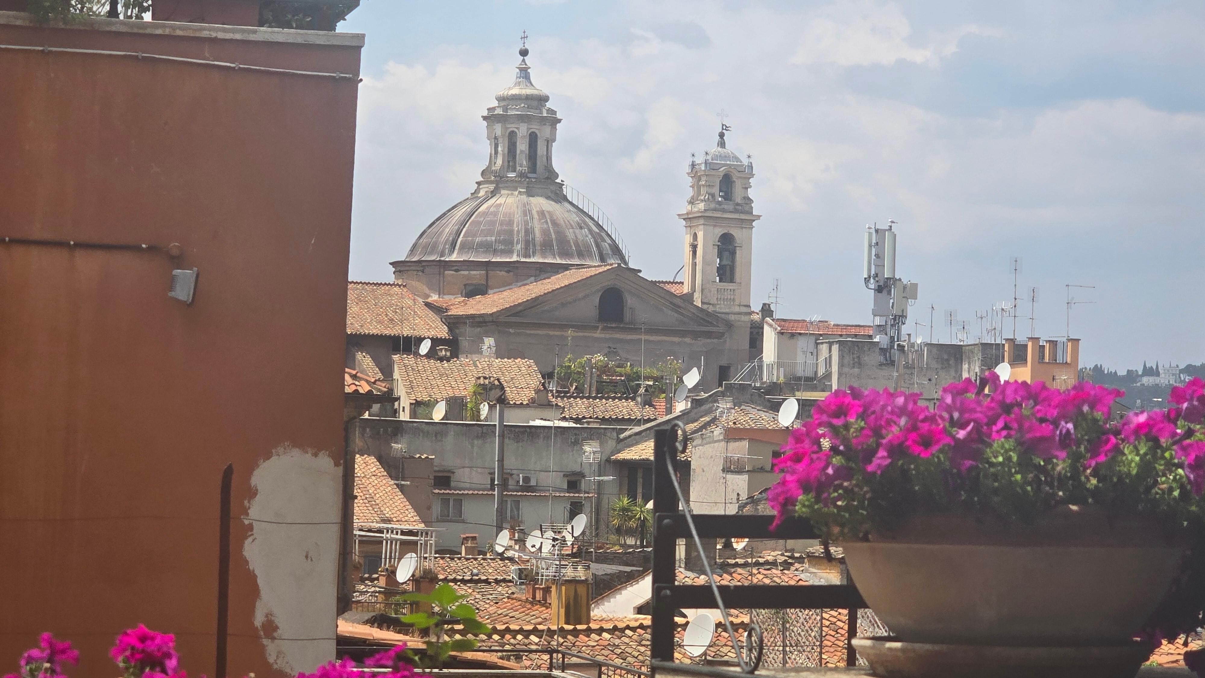 View from the terrace 