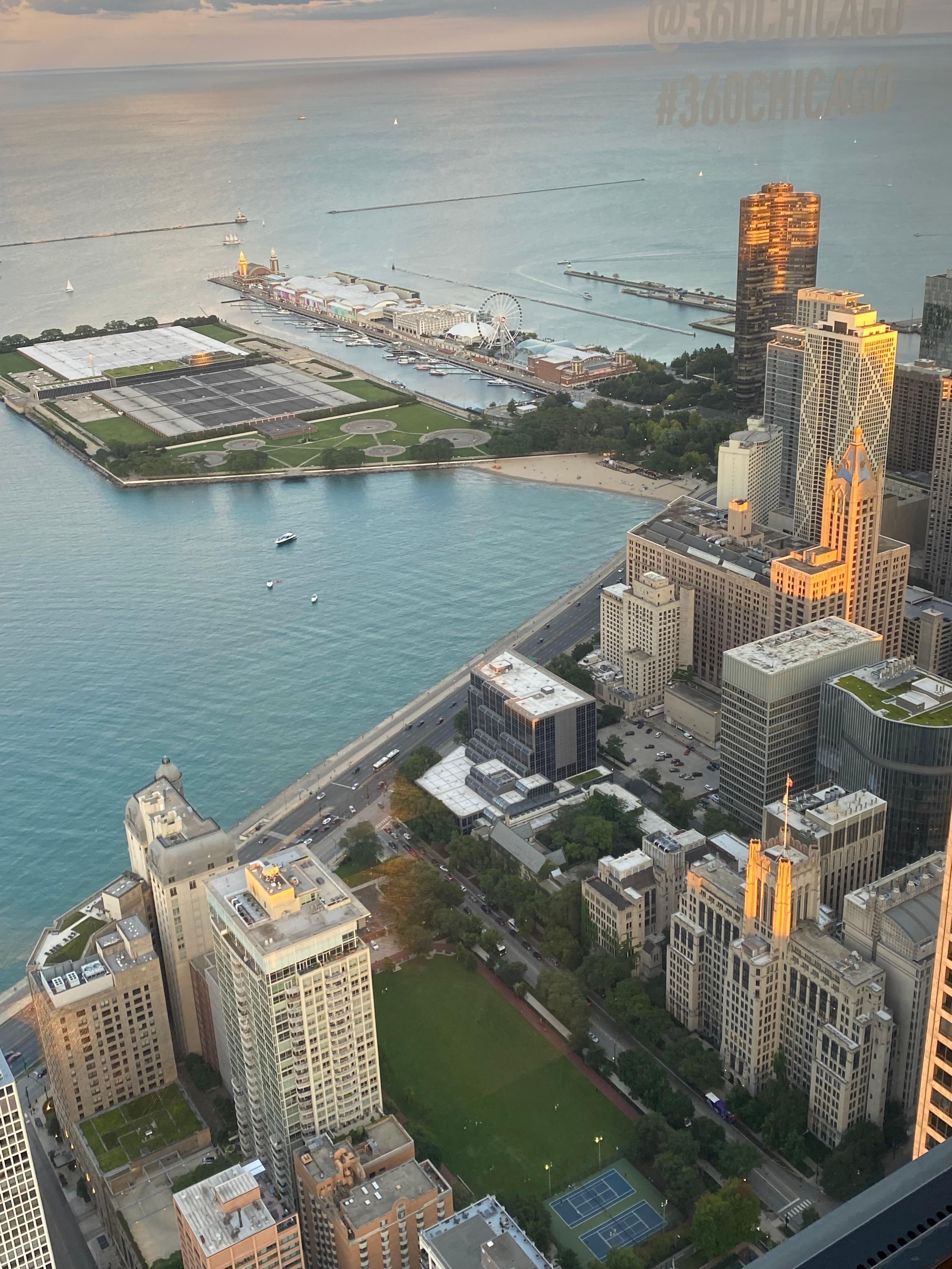 La vista desde el piso de mi habitación 