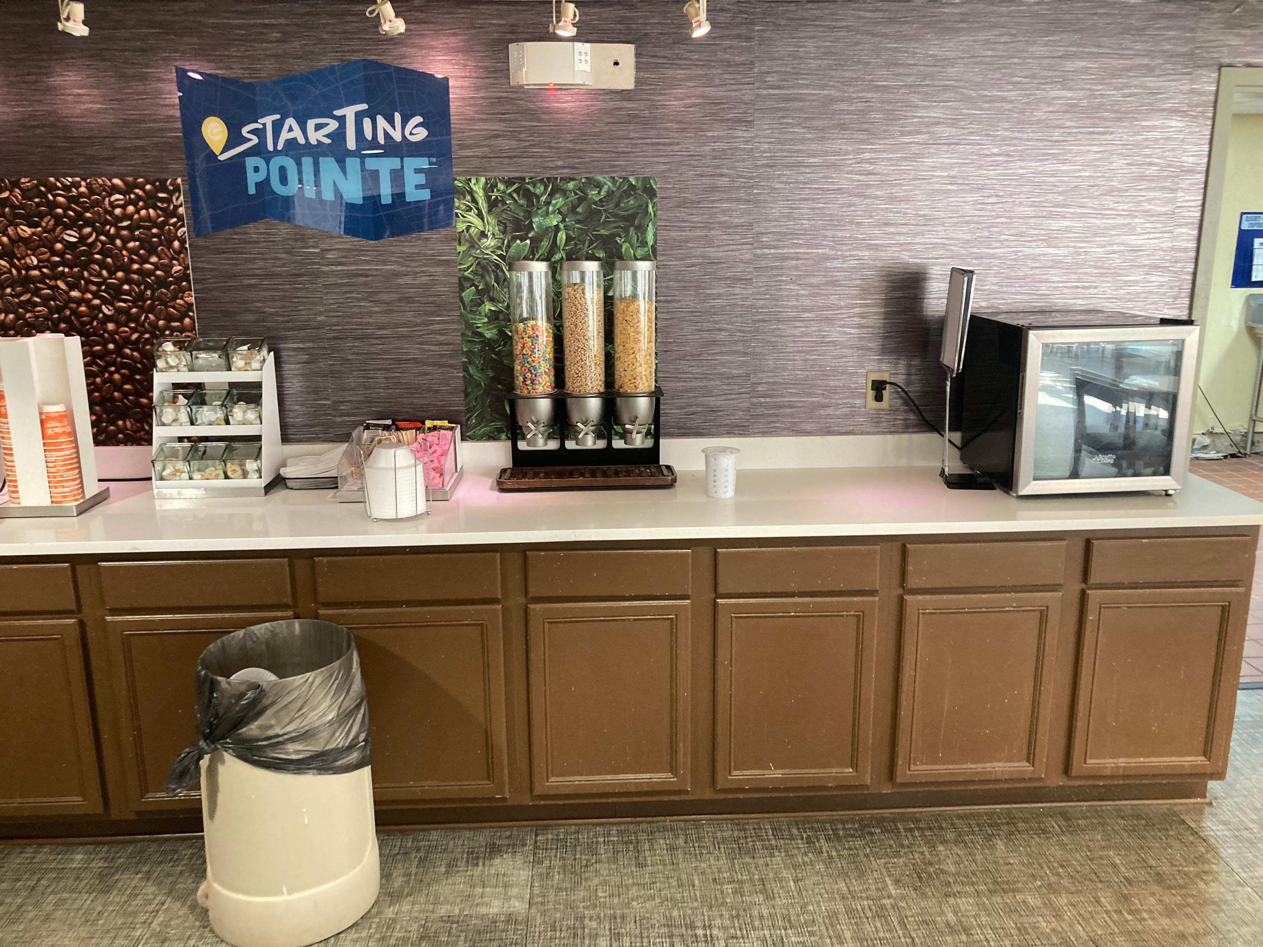 Breakfast bar