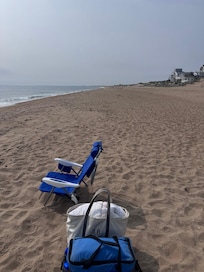 Weekday. First one the beach.