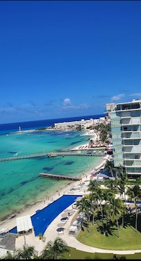 Ocean view balcony room 9 th floor