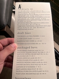 Cocktails were amazing.