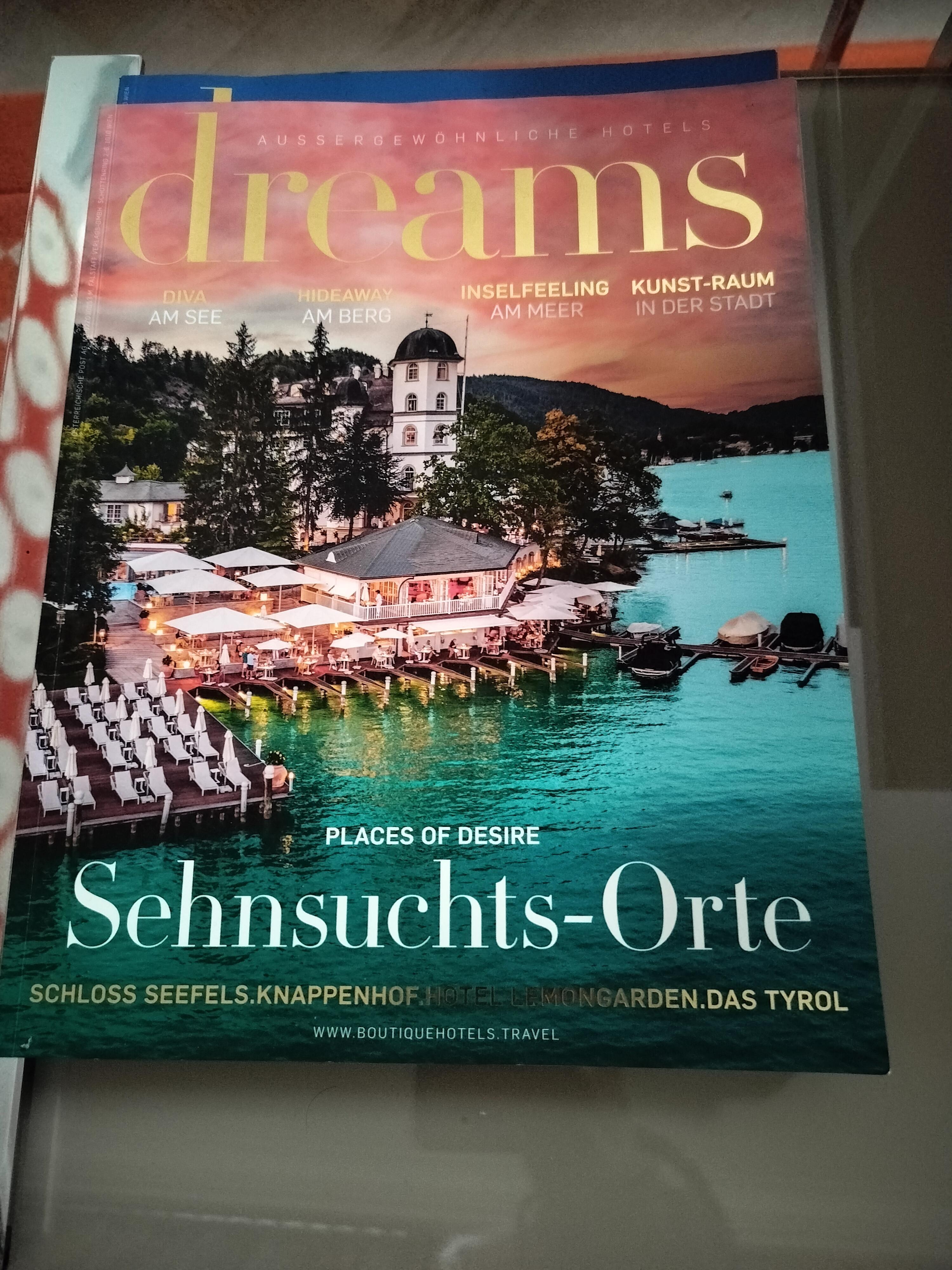 What was on the coffee table.