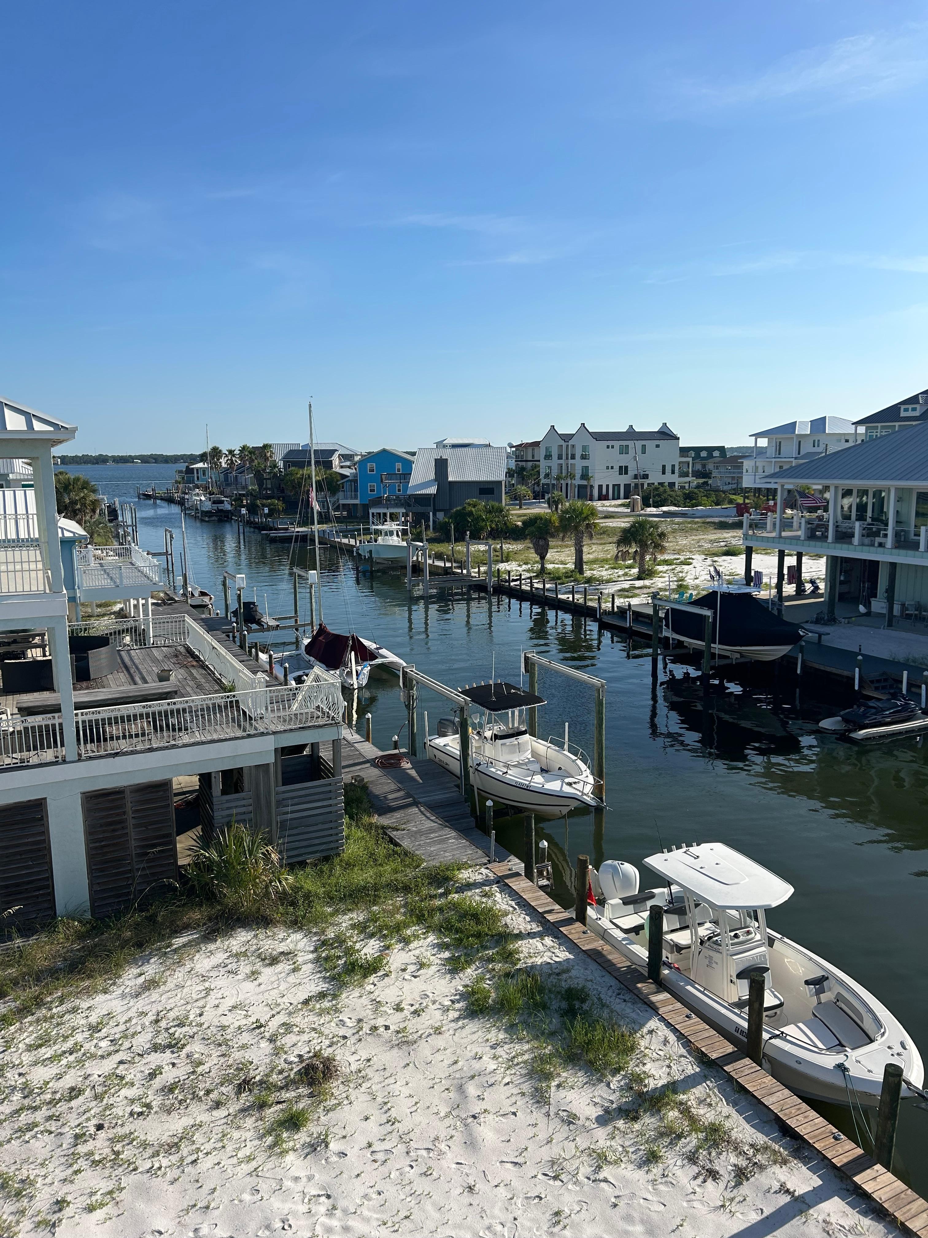 View from back porch