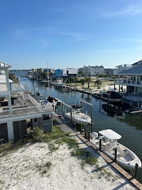 View from back porch