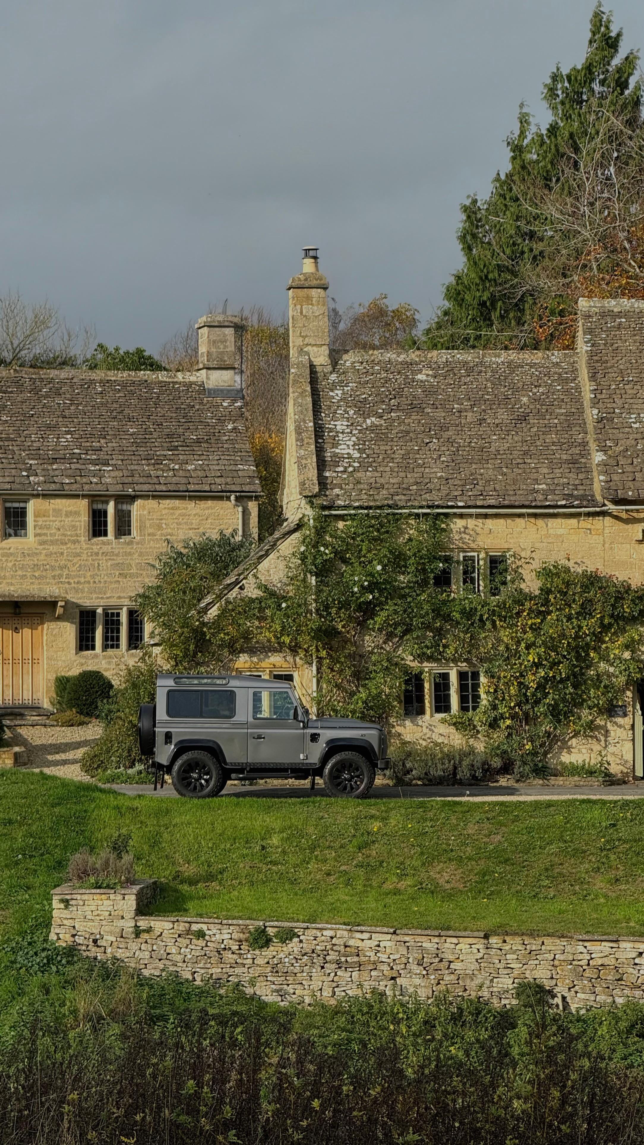 Parking in frnt of cottage