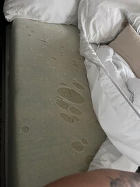 Most of the mattresses had holes in the cover
