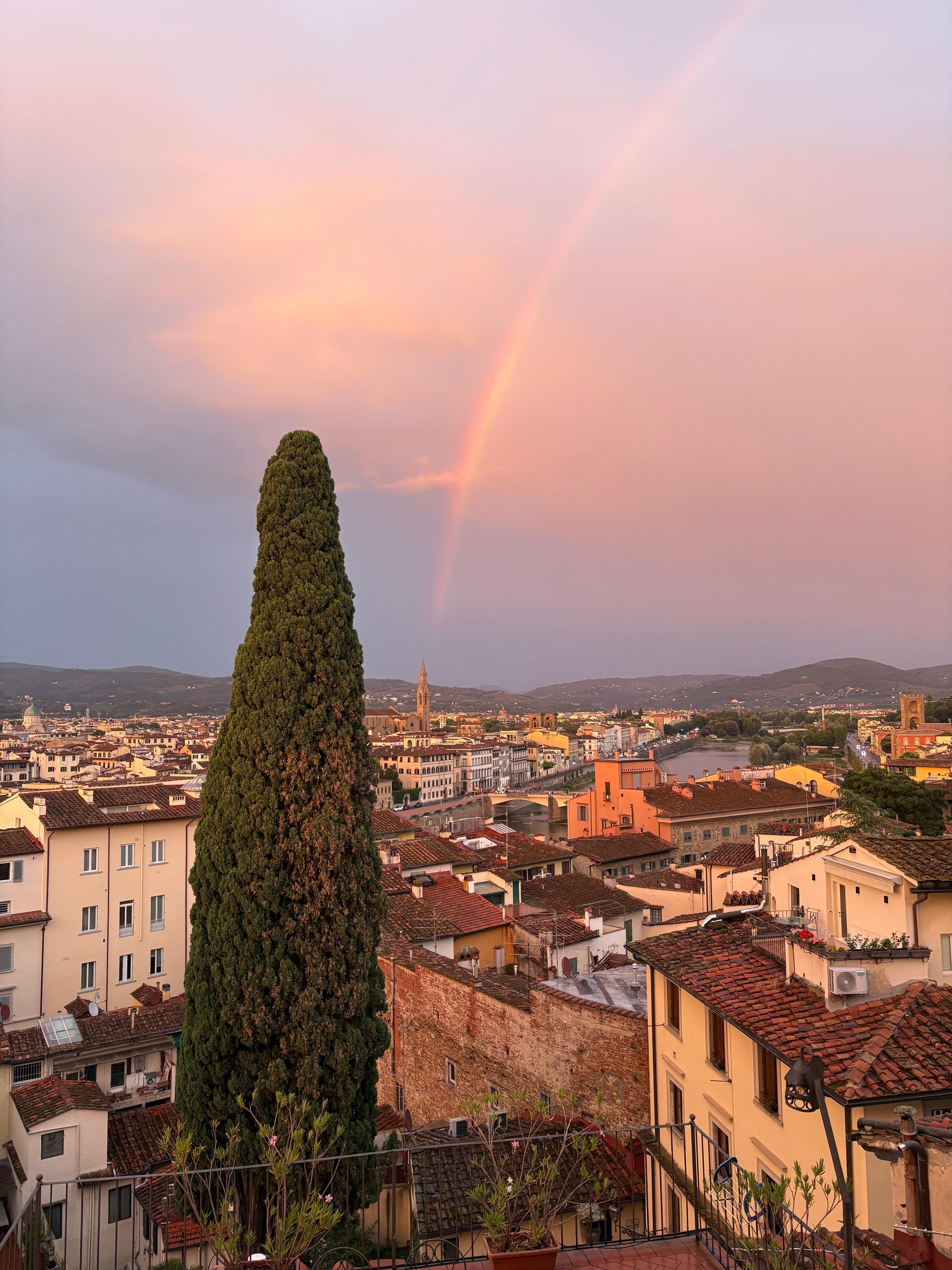 View from living room  