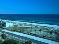 From the balcony.
