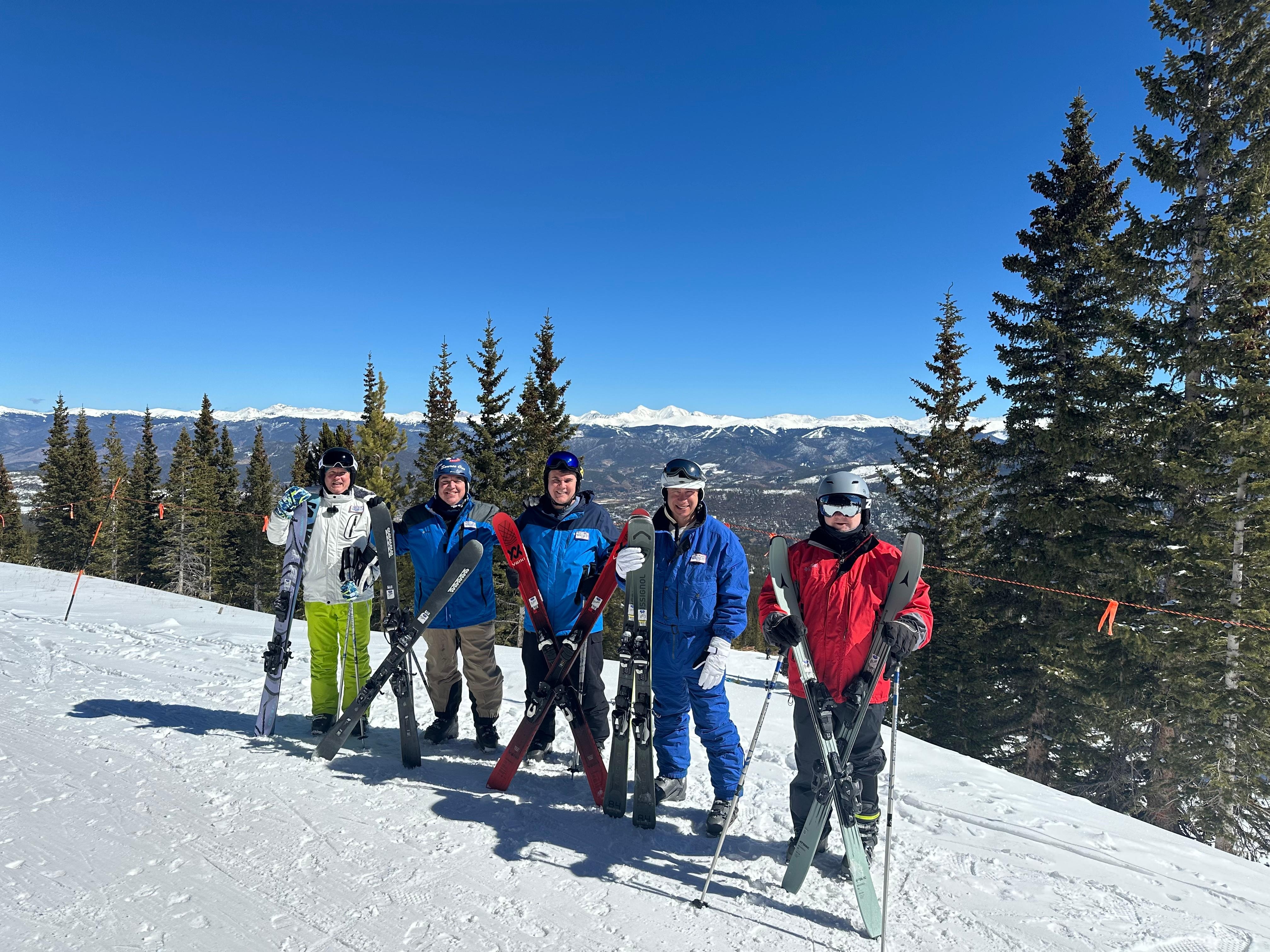 Life long friends annual ski trip. 