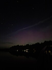 Northern Lights with four second exposure needed a tripod tho