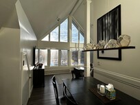 Main area; very bright with lovely windows.