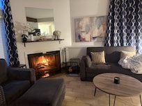 Fireplace was great!