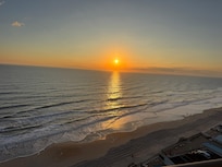 Sunrise from the balcony! Gorgeous!