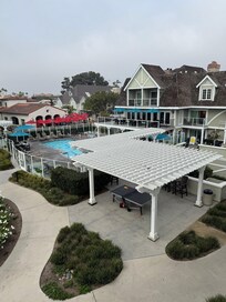family pool and jacuzzi