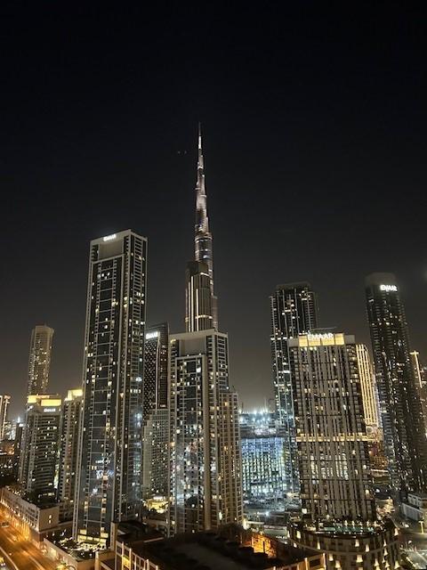 View from balcony - Night
