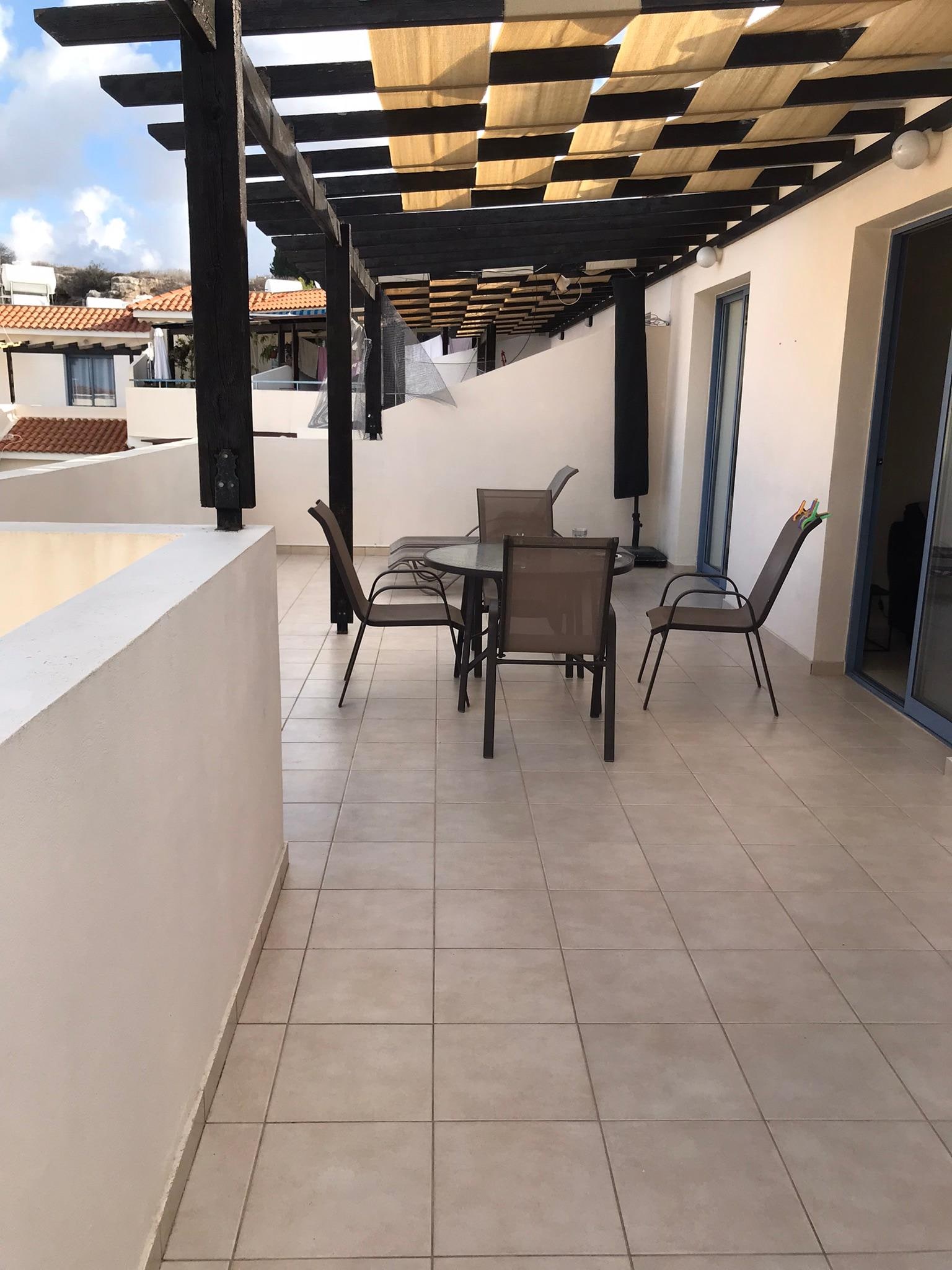 Stunning balcony area