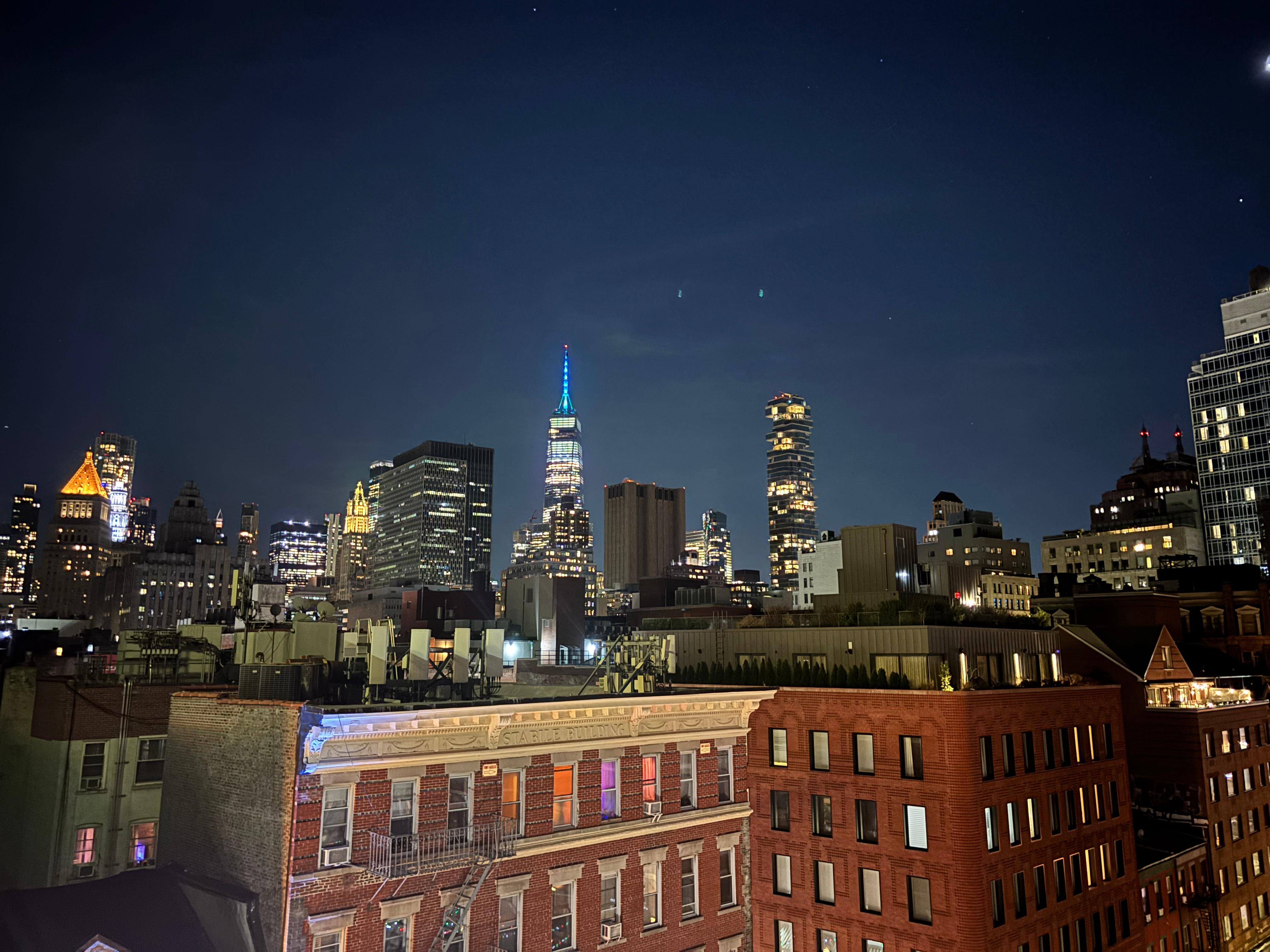 View from terrace