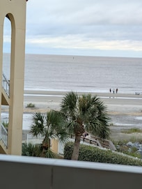 Sunrise from the balcony.