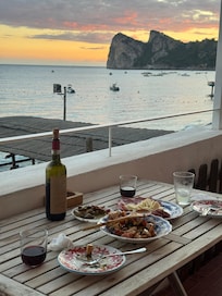 Evening from the patio.