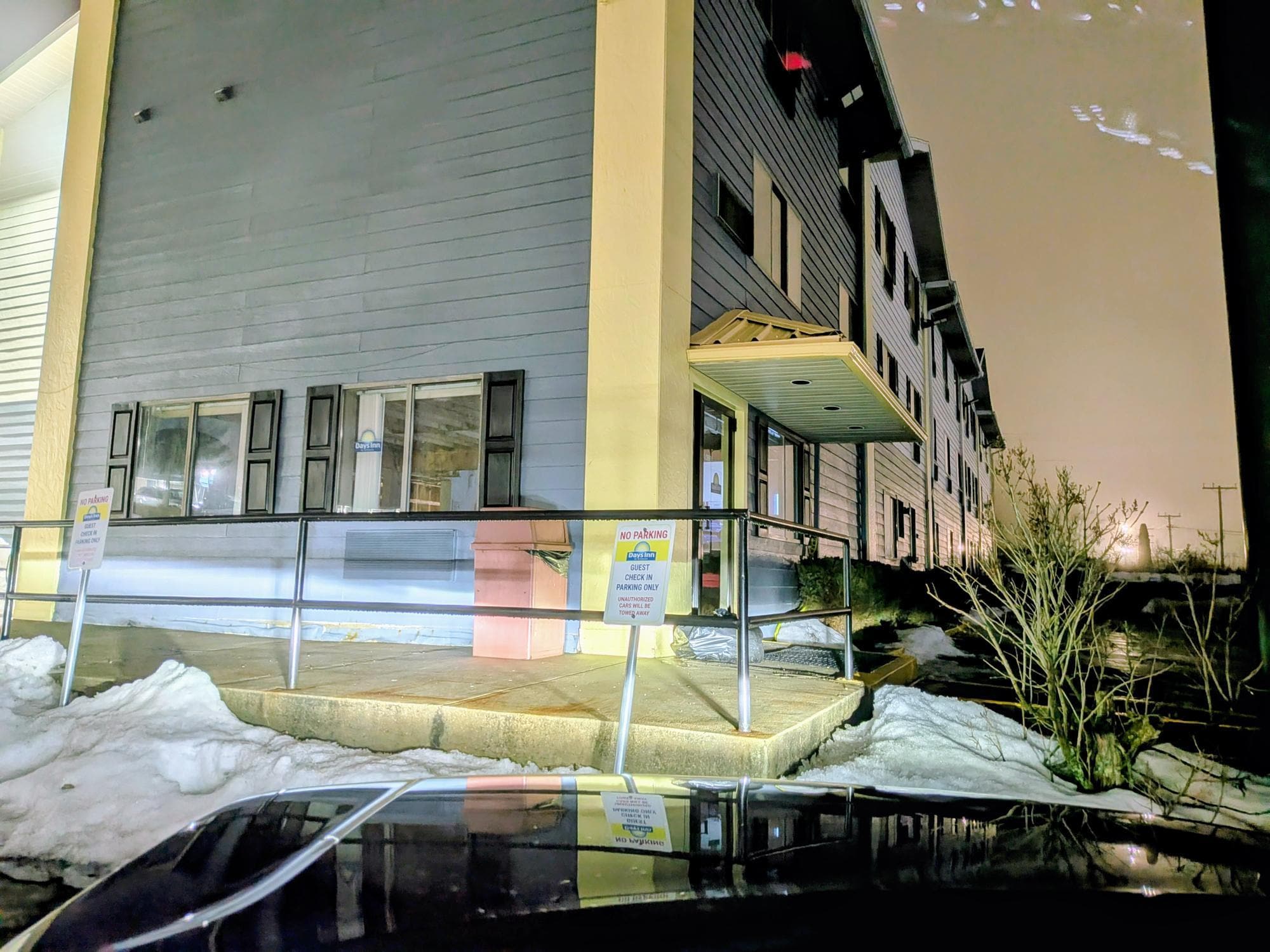 Found a deserted Days Inn when I arrived