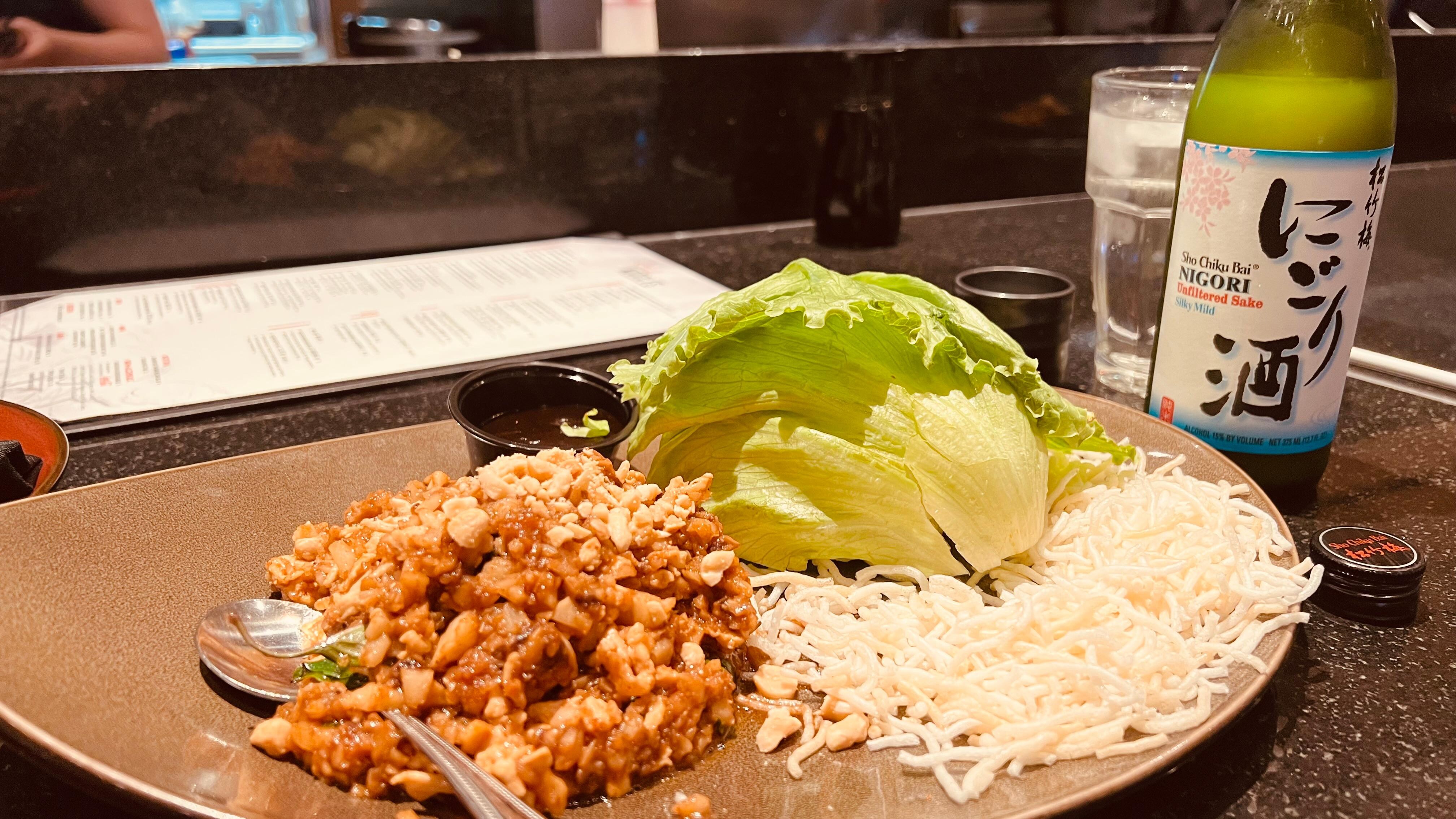 Delicious lettuce wraps $24