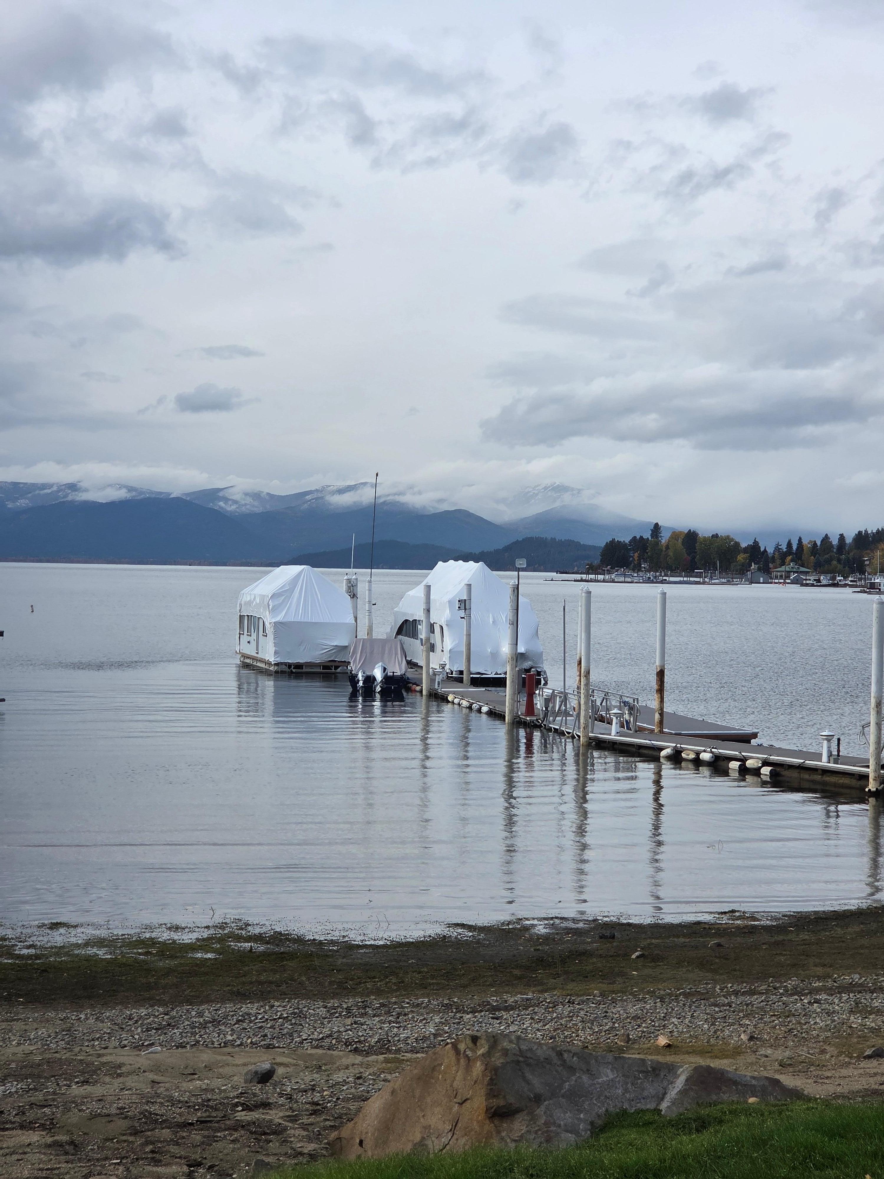 Standpoint lake, Idaho United States. October 26, 2925