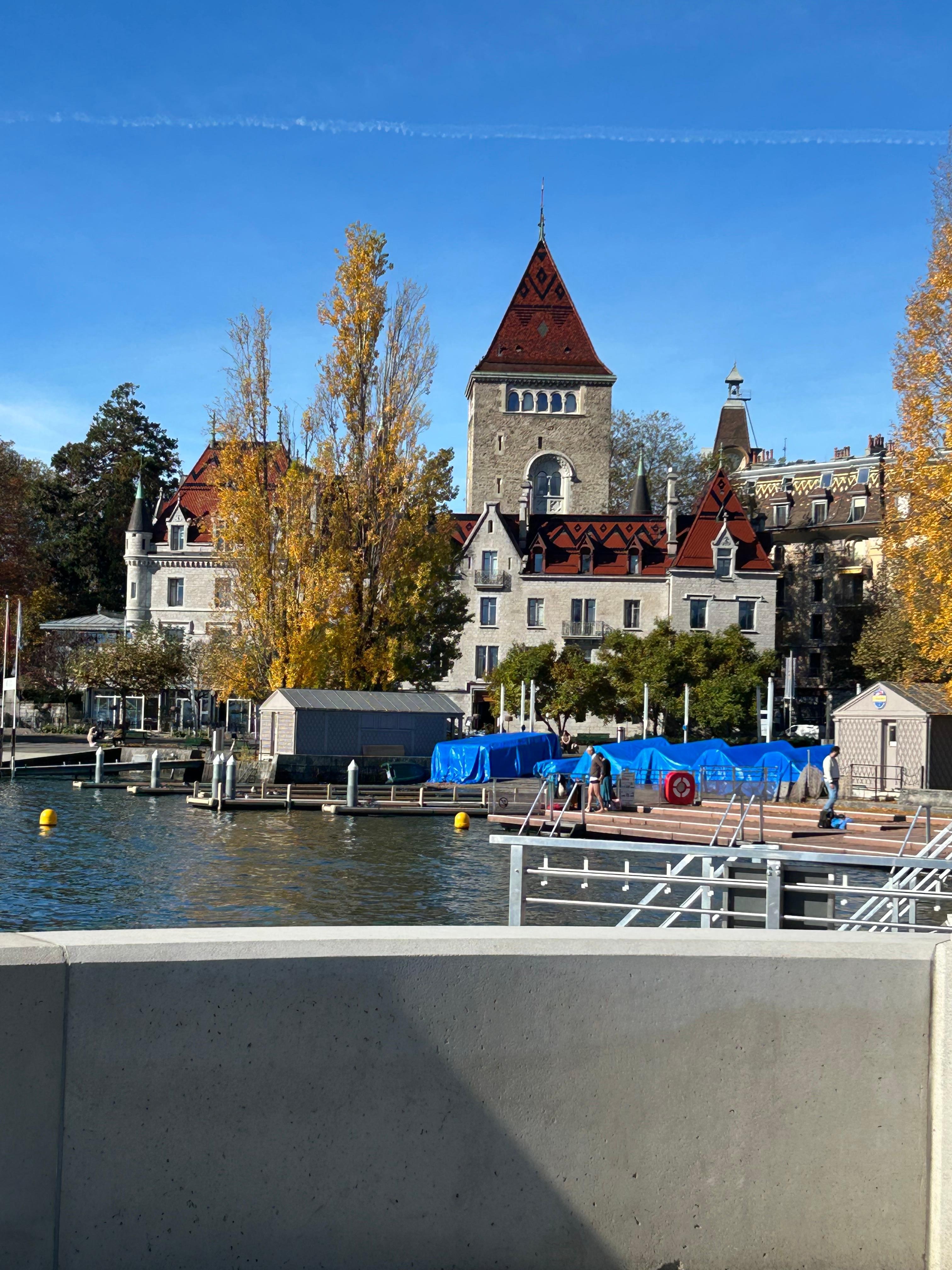 East view of Château d’Ouchy