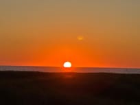 Sunset from the deck