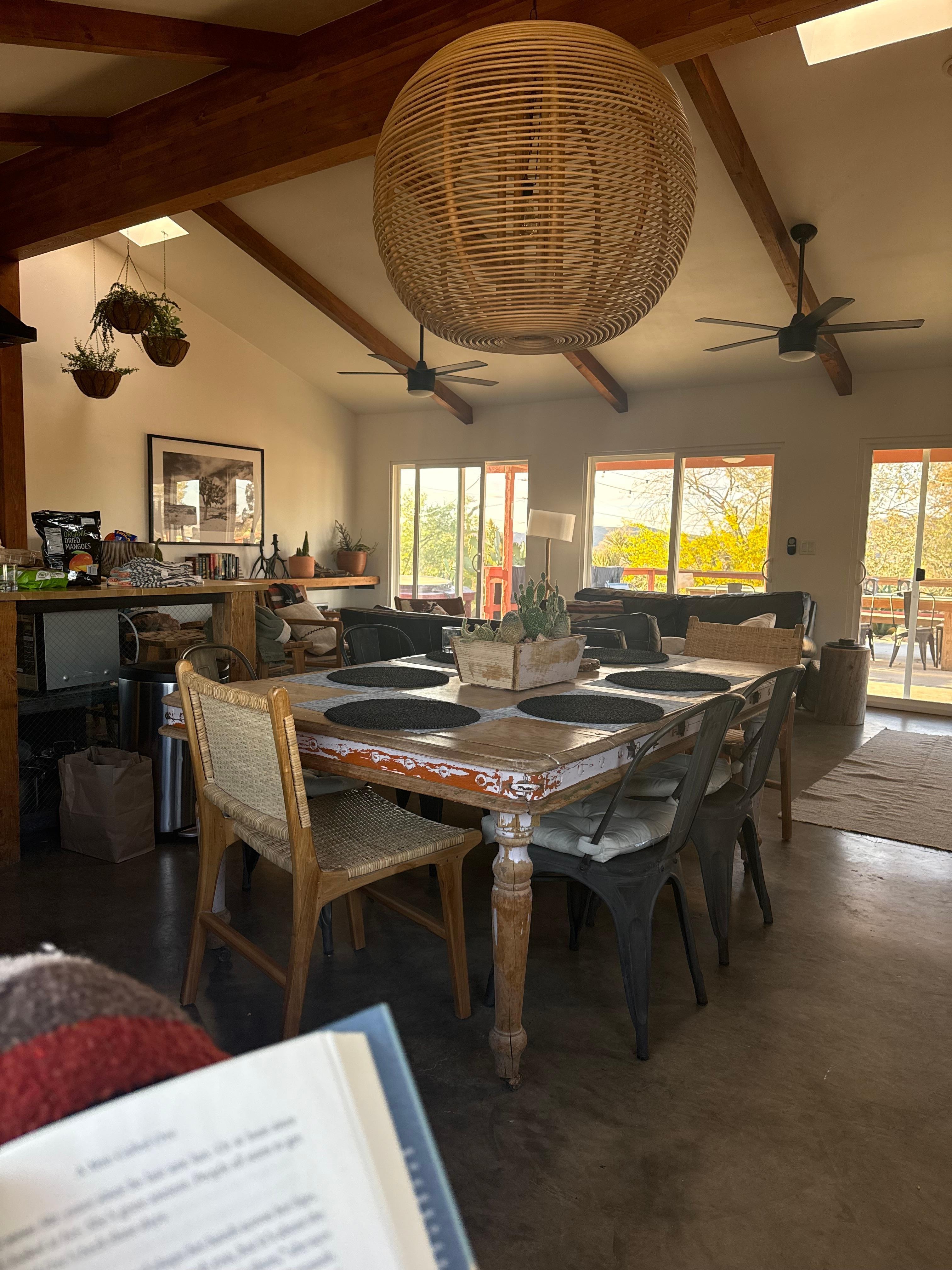 The perfect reading  nook or for a sipping your cup of joe.