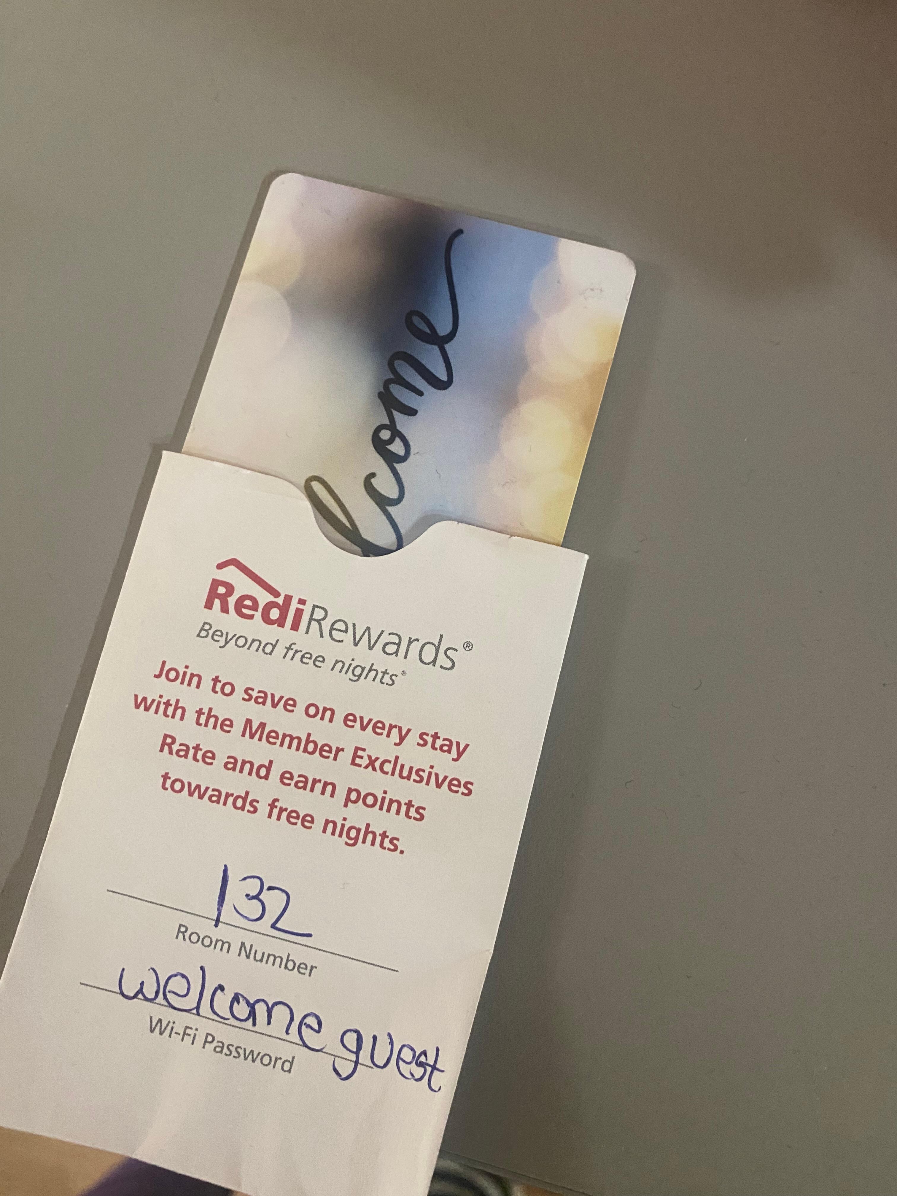 This is the room we were in 