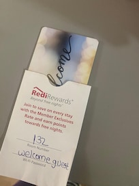 This is the room we were in