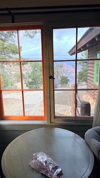 View of GC from our cabin window