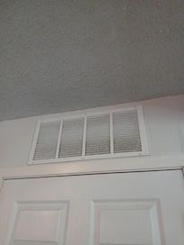Dirty vents and AC/heat thermostat not working.