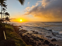 View of sunset every night