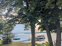 Wonderful lake view at sunset!