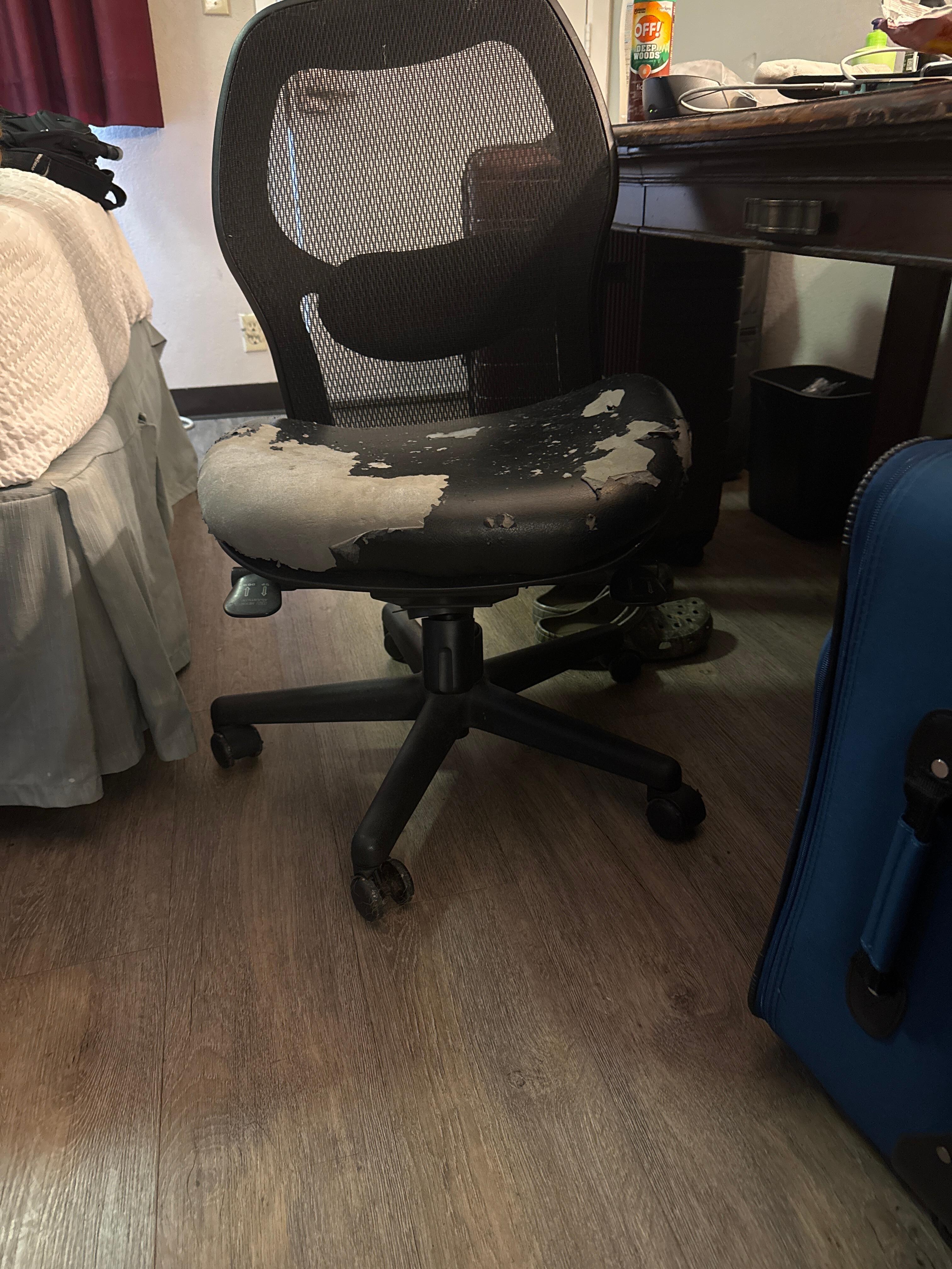 Broken chair