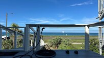 The hose at the front deck was critical and we used it every day.
