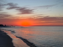 Nothing beats the beach just before sunrise.