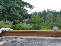 Hot tub view.