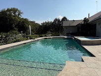 Pool in the sunshine.