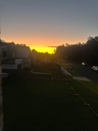 Sunset from the front balcony