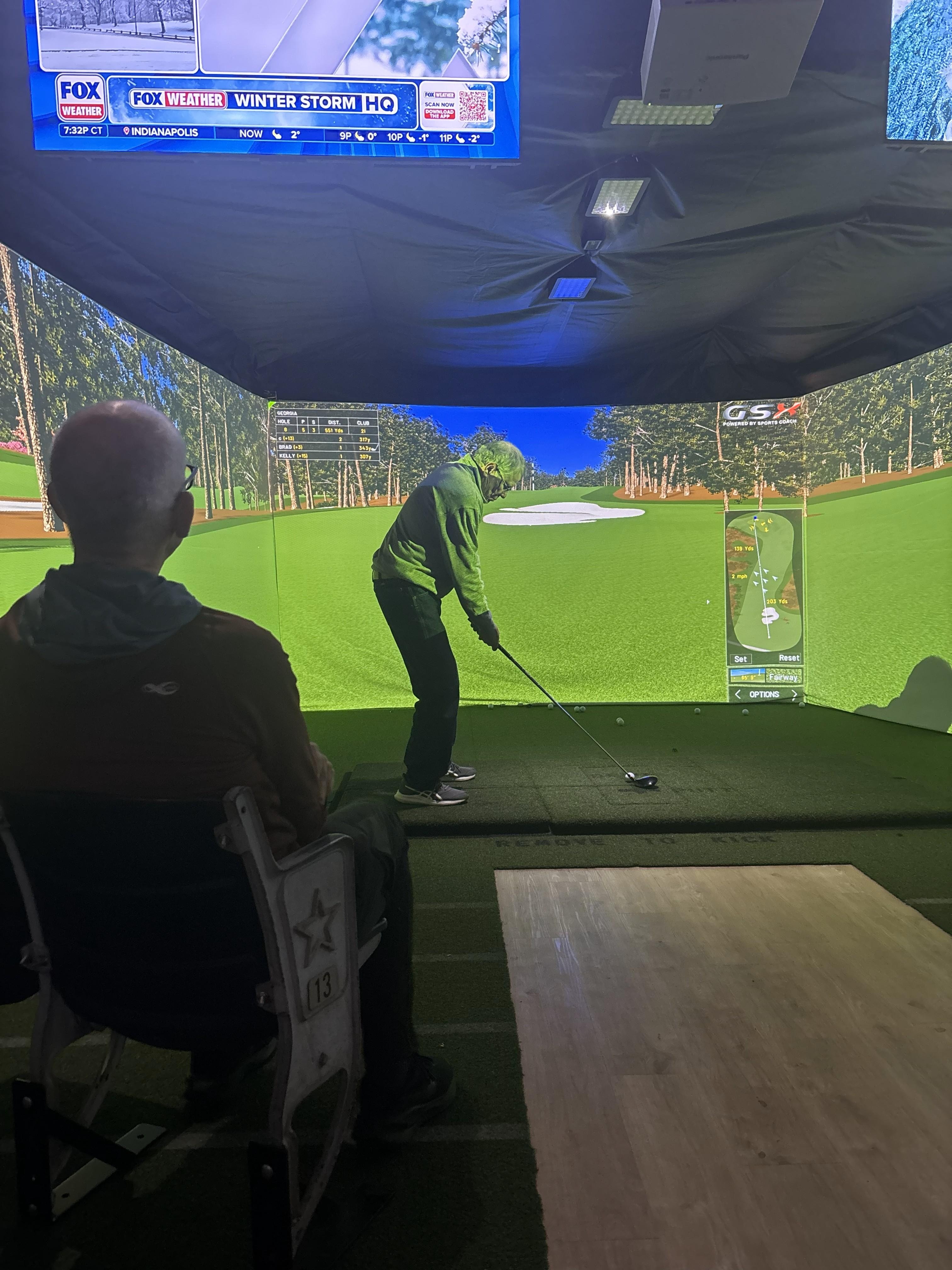 Simulator enjoyed by adults