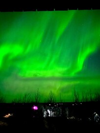 L’aurora vista dalla nostra stanza