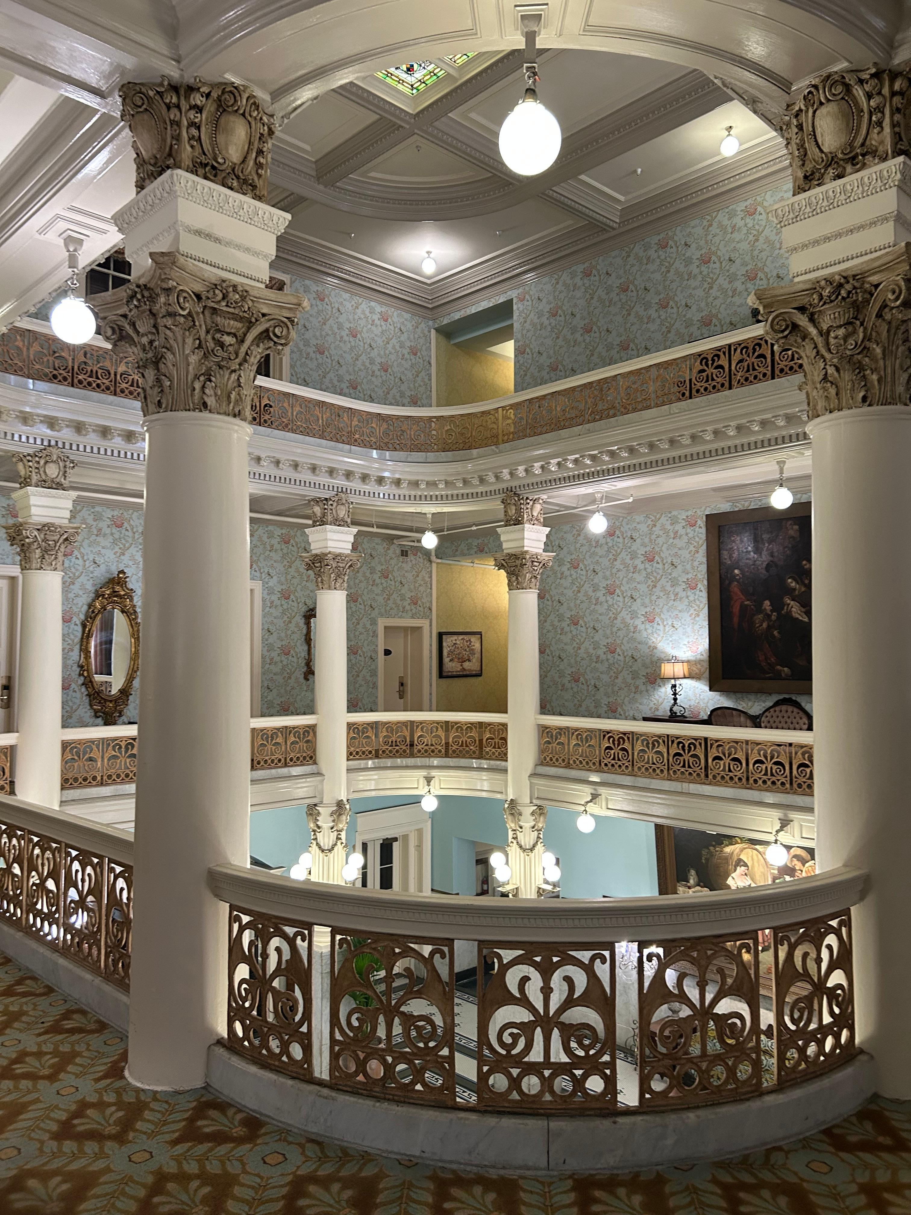 Second floor of original section 