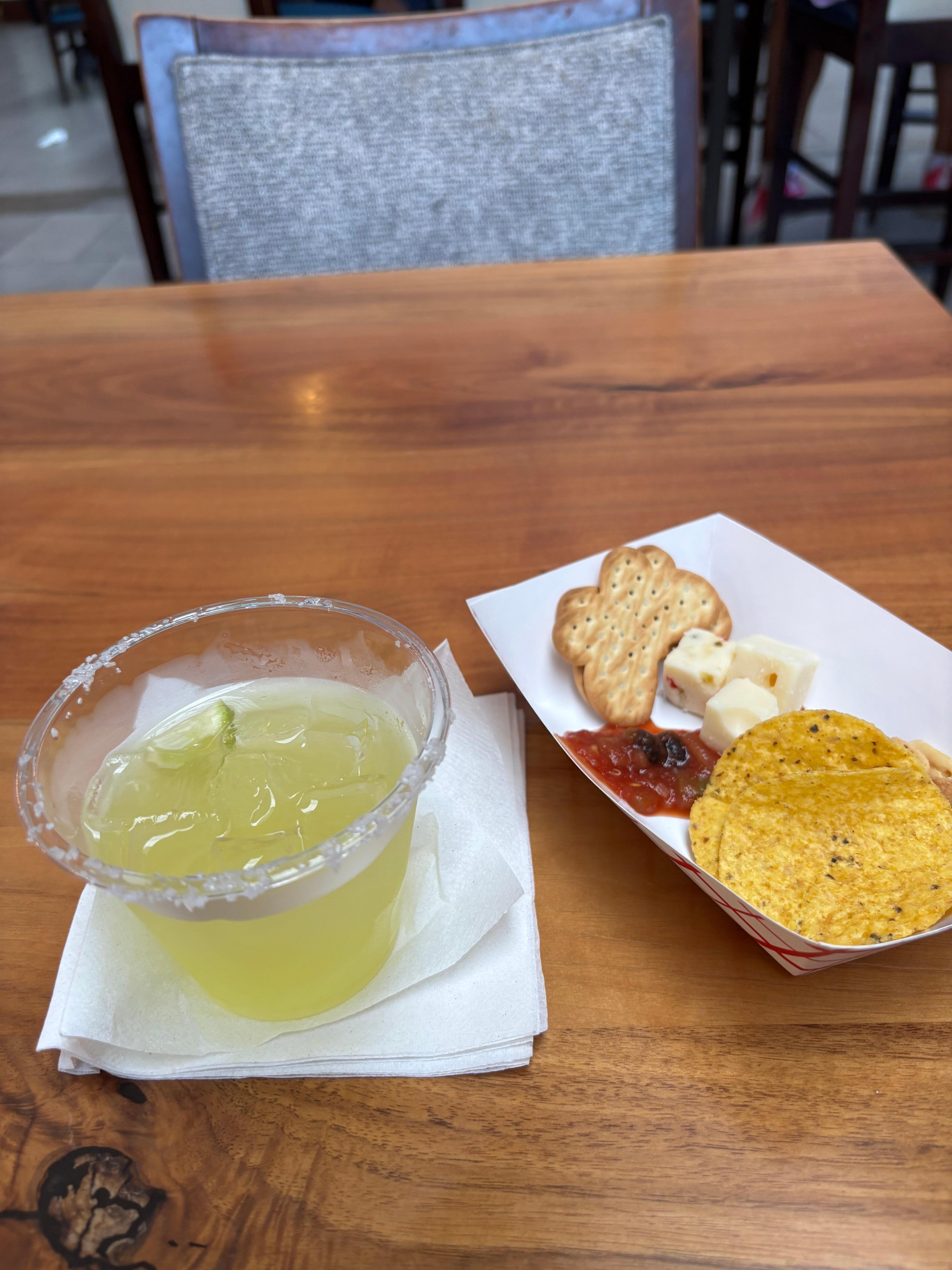 Complimentary evening drinks and appetizers. 